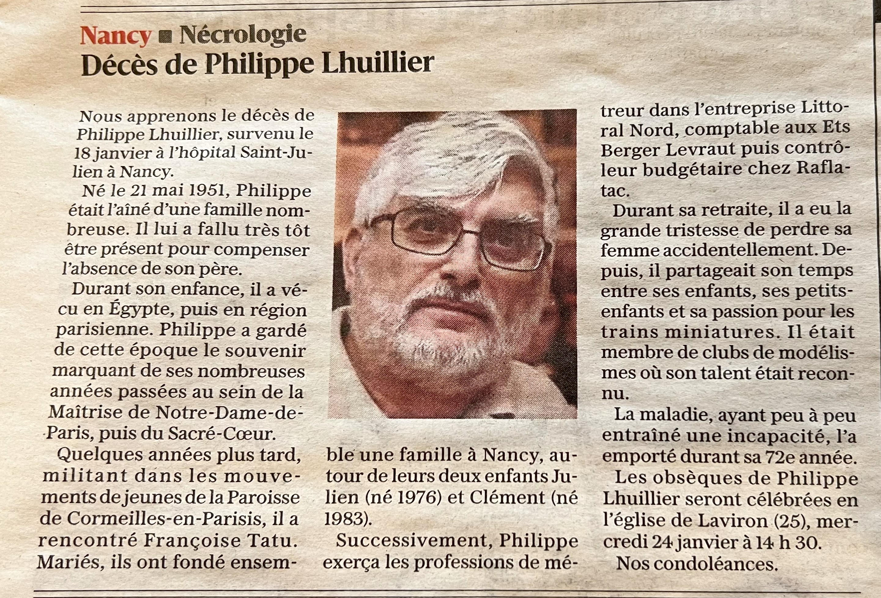 Dcs Philippe Lhuillier Est Rpublicain 23 01 2024