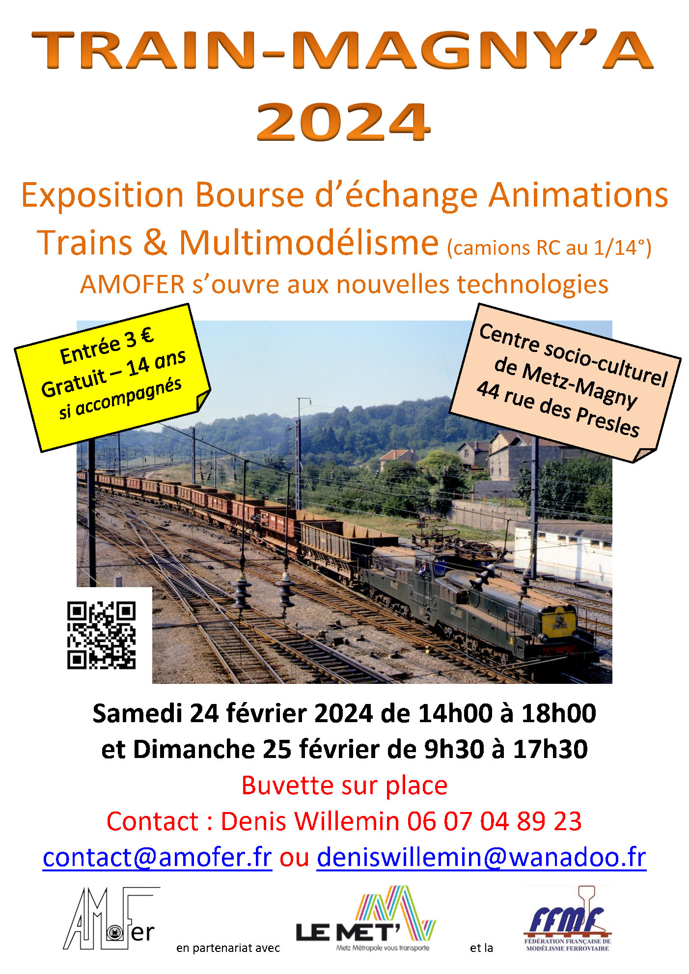 affiche expo bourse 2024 camions partenariat