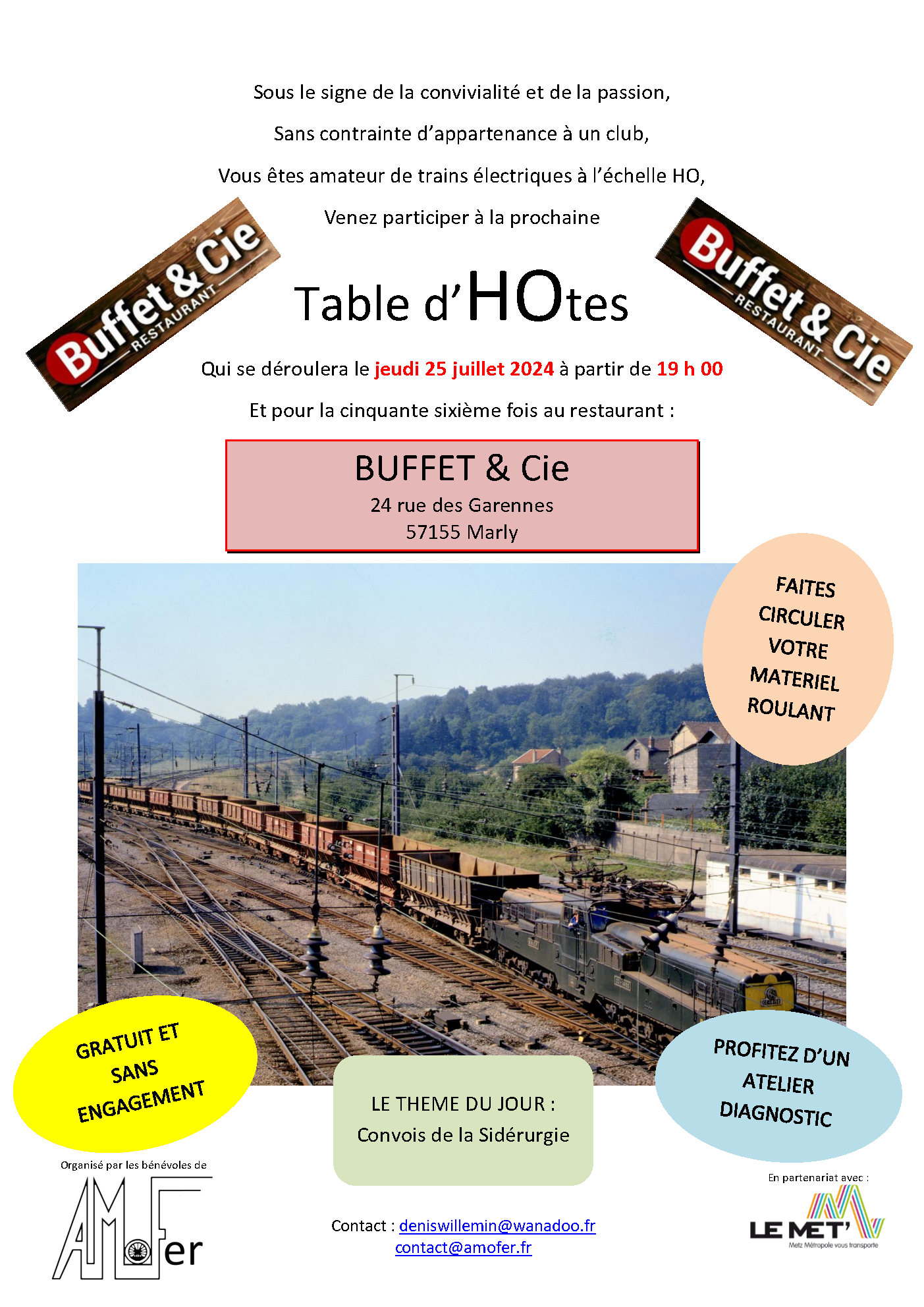 tables dhotes affiche 20 juin 24