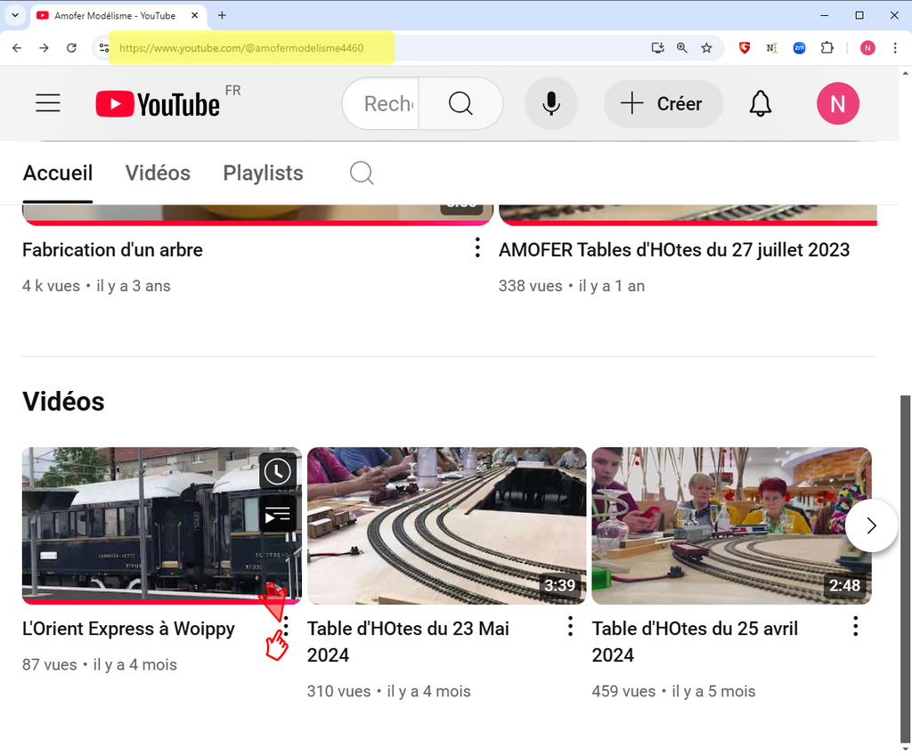 Insérer une vidéo dans une page by Nico